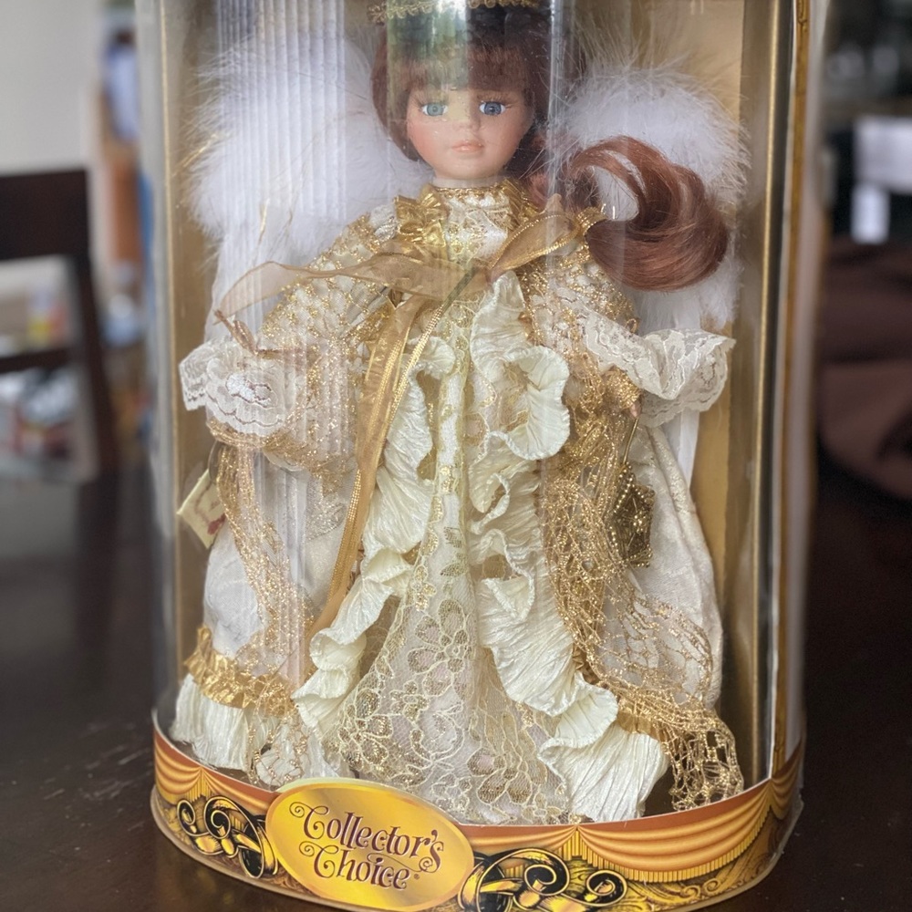 Genuine Fine Bisque Porcelain Doll Collectors Choice Certificate Of Authenticity